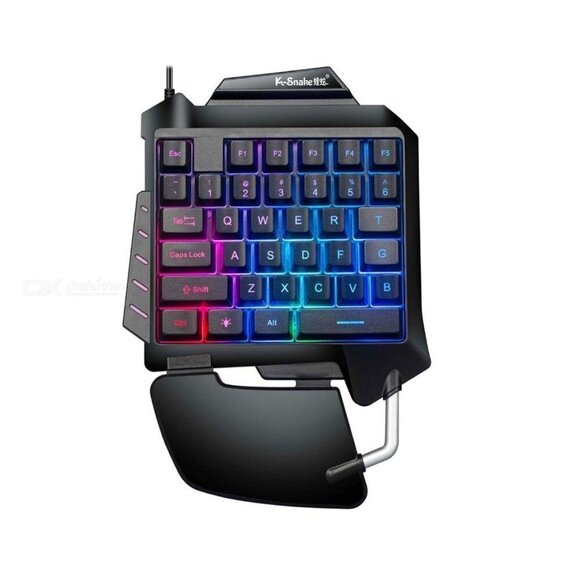 Gaming Single Hand Key Ergonomic Keyboard w/ Backlit G92 NIB - Picture 1 of 8